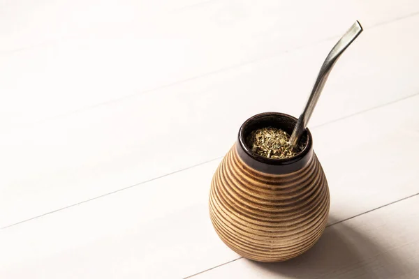 Παραδοσιακό Yerba Mate Ποτό — Φωτογραφία Αρχείου