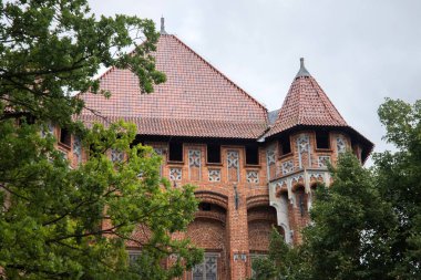 Malbork castle, Polonya Ortaçağ Germen Kalesi