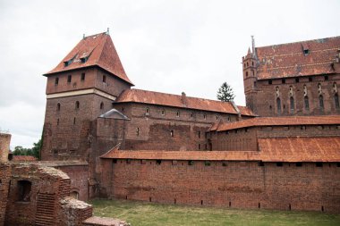 Malbork castle, Polonya Ortaçağ Germen Kalesi