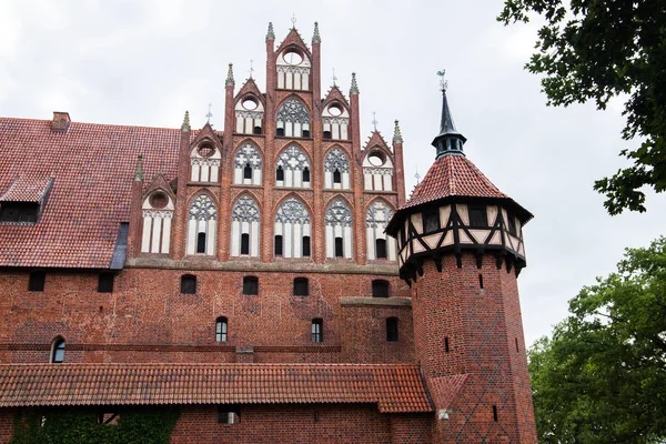 Malbork castle, Polonya Ortaçağ Germen Kalesi