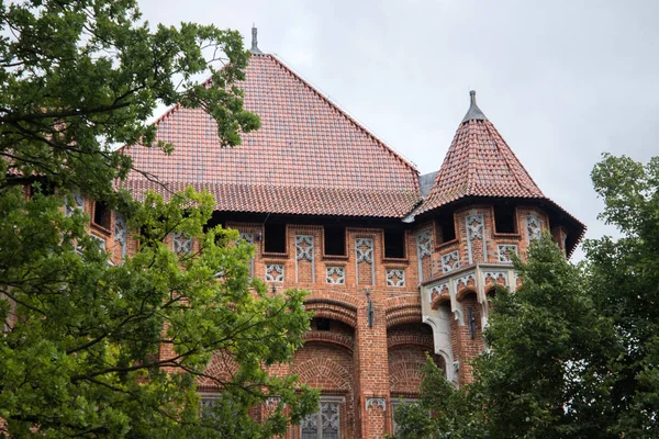 Malbork castle, Polonya Ortaçağ Germen Kalesi
