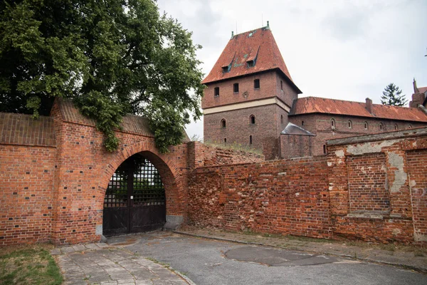 Castelo Malbork Castelo Teutónico Medieval Polónia — Fotografia de Stock