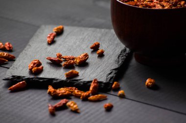 lezzetli kırmızı peperoncini biber