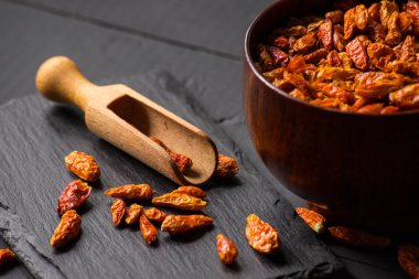 lezzetli kırmızı peperoncini biber