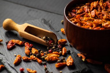 lezzetli kırmızı peperoncini biber