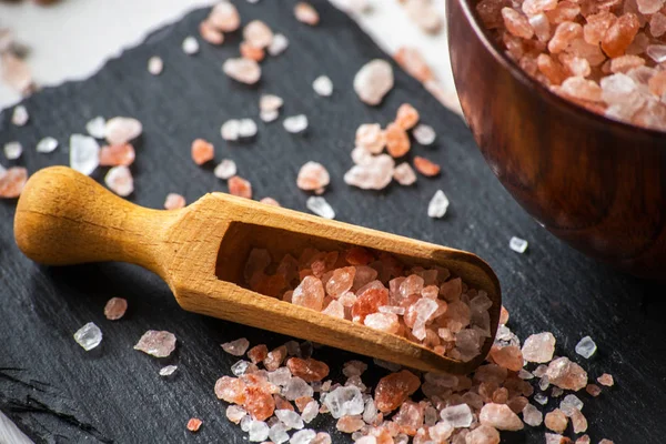 himalayan crystal salt. healthy food