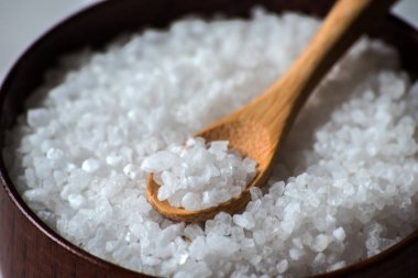 lezzetli kristal tuz baharat