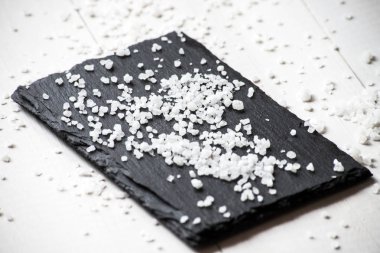 lezzetli kristal tuz baharat