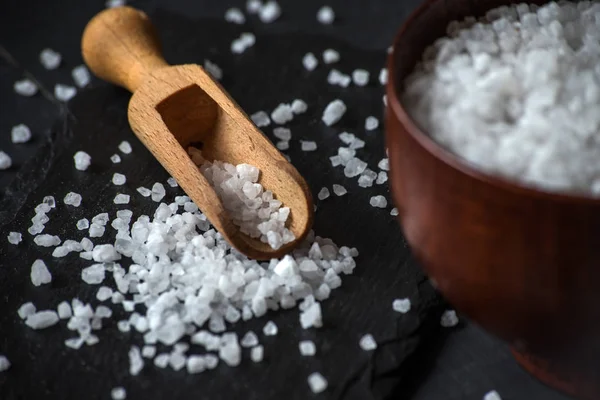 lezzetli kristal tuz baharat