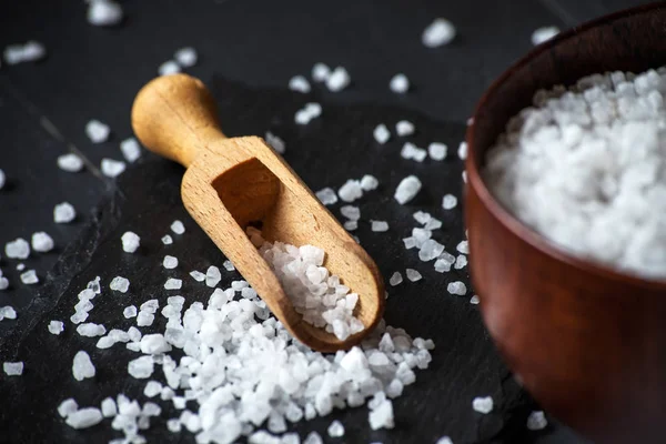 lezzetli kristal tuz baharat