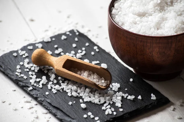 lezzetli kristal tuz baharat