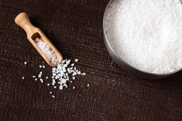 lezzetli kristal tuz baharat