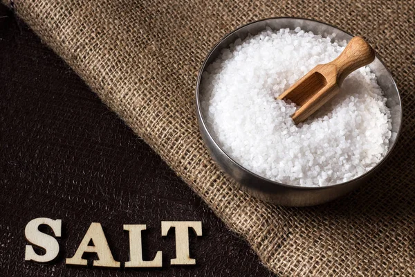 lezzetli kristal tuz baharat