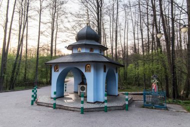 Kutsal Dağ Grabarka, Polonya'daki Doğu Ortodoks Kilisesi'nin en büyük ibadet yeri, Siemiatycze, Podlasie, Polonya.