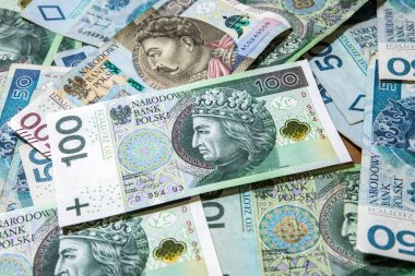 Lehçe para arka plan. Zloty, Polonya para birimi