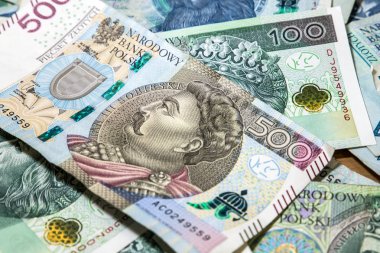 Lehçe para arka plan. Zloty, Polonya para birimi