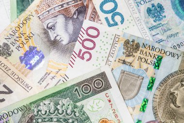 Lehçe para arka plan. Zloty, Polonya para birimi