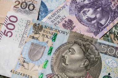 Lehçe para arka plan. Zloty, Polonya para birimi