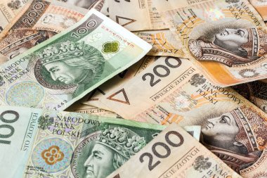 Lehçe para arka plan. Zloty, Polonya para birimi