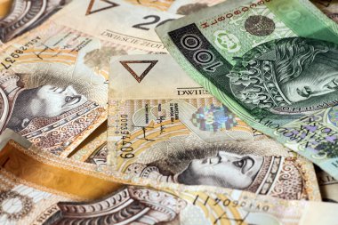 Lehçe para arka plan. Zloty, Polonya para birimi