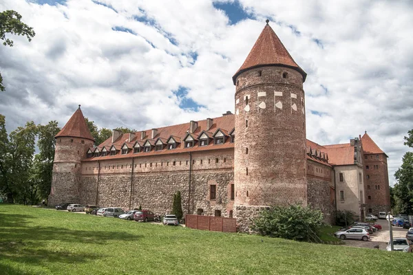 Middeleeuwse Bytow Teutoonse Burcht Kasjoebië Polen — Stockfoto