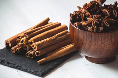 yıldız anason ve tarçın