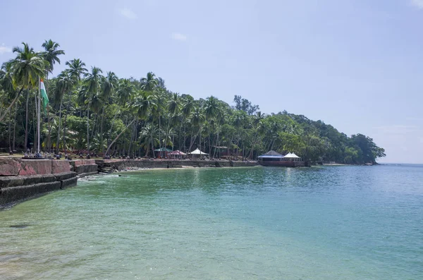 Ross Andaman Havet Vackert Landskap — Stockfoto