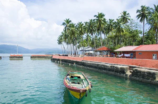 Острів Росса Андаманське Море Гарний Краєвид — стокове фото