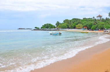 Sri Lanka Hint Okyanusu kıyısında güzel manzara