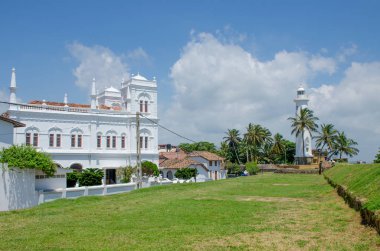 Faiz Galle kale Sri Lanka Beacon bir bastion Utrecht ve kilise üzerinde yer