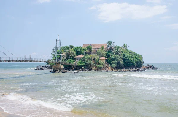 Tropische Landschap Van Het Eiland Aan Indische Oceaan Sri Lanka — Stockfoto
