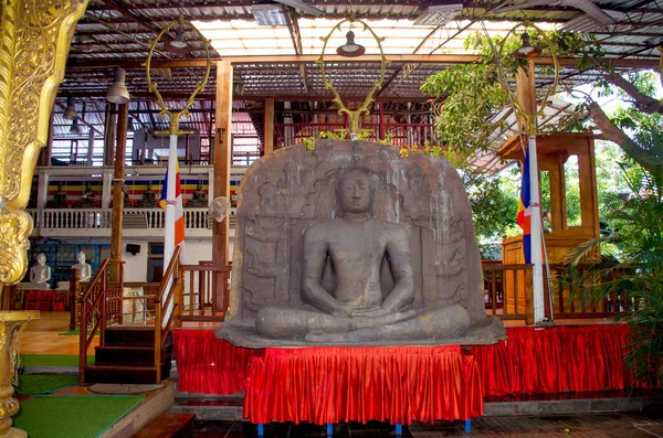 Antiguas Esculturas Dios Templo Capital Colombo Sri Lanka — Foto de Stock