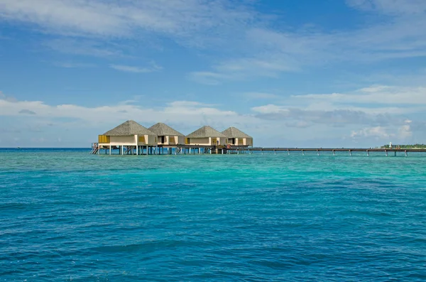 Gyönyörű Táj Island Maldív Szigetek Tengeri Part — Stock Fotó