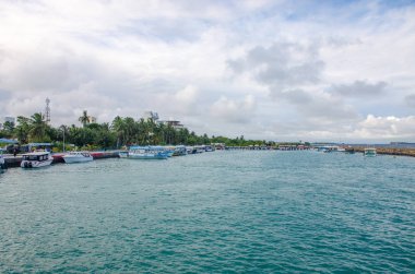  Maldiv Adası gemilerde için demirleme
