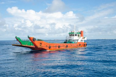 Cargoship Hint Okyanusu Maldivler
