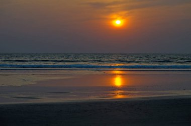 günbatımı Umman Denizi Goa, Hindistan