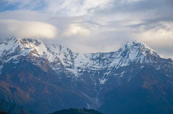 Picos Montanhas Nepal Paisagem Himalaia — Fotografia de Stock