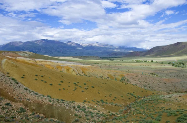 Piękne Kolorowe Góry Kyzyn Chin Mountain Altai Rosja — Zdjęcie stockowe