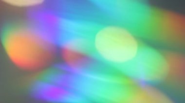 renkli degrade ışıkları, olağandışı ışık sızıntıları, arka plan bulanık