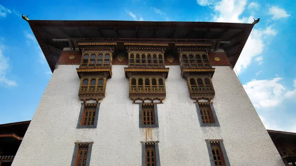 Punakha-Dzong-Gebäude — Stockfoto