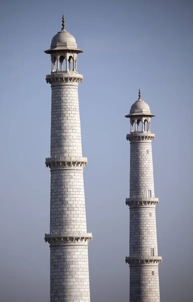 Minarette des Taj — Stockfoto