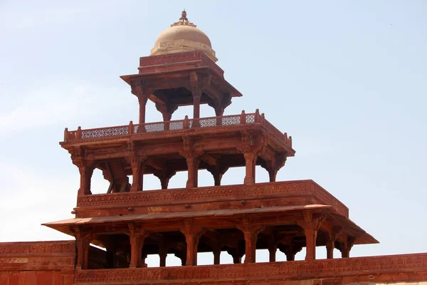 Fatehpur Sikri Fort architectuur Stockafbeelding