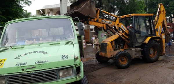 Pune, Hindistan - 26 Eylül 2019: Government City Corporation wo — Stok fotoğraf