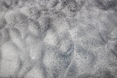 Kış Gölü Buz Kabarcıkları