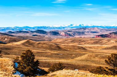Wyoming, ABD orta doğal görünümünü