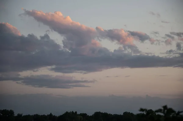 Atardecer suave en una cálida noche en Colorado, EE.UU. —  Fotos de Stock