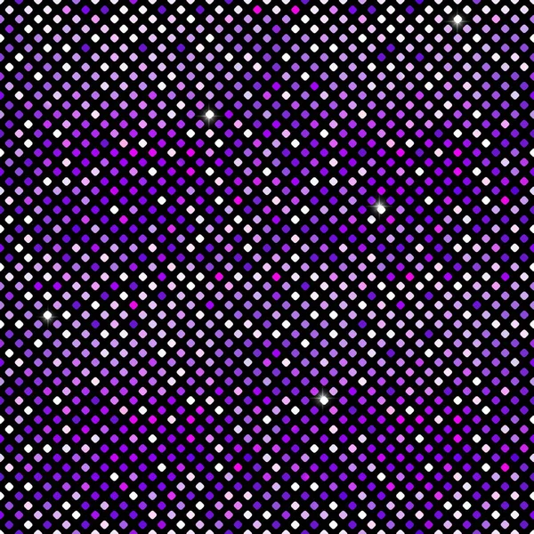 Modèle Sans Couture Avec Des Éléments Paillettes Violettes Illustration Vectorielle — Image vectorielle