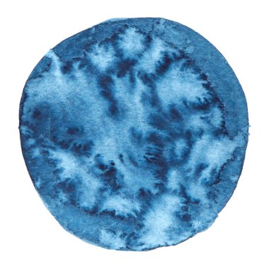 beyaz boya doku izole arka plan indigo suluboya