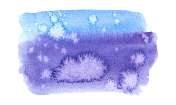 Синьо Фіолетова Текстура Фарби Ізольована Білому Фоні — стоковий вектор