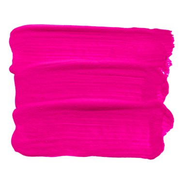 beyaz arka plan üzerinde izole pembe boya dokusu